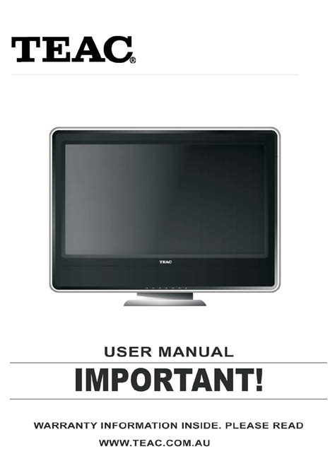 Teac lcd tv dvd combo manual. - Guida per studenti di autodesk courseware 4 con cd.